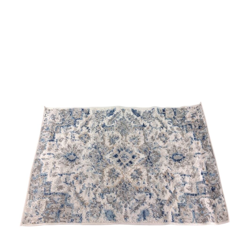 2' x 3' Runner Rug Mohawk Home Lambert Blue Rug (Pyramus Pattern) - Picture 5 of 11